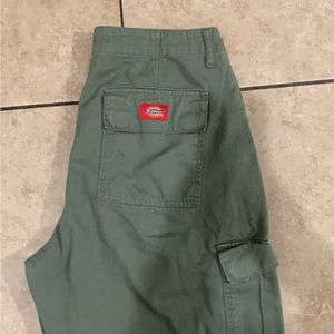Olive utility cargo pants